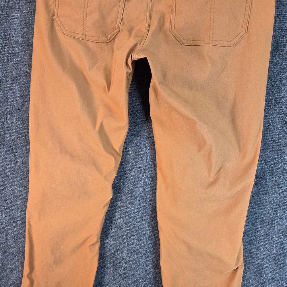 Prana Halle II Hiking Pants Womens 10 Tan Straight Fit Outdoor Trail Utility - Picture 14 of 16